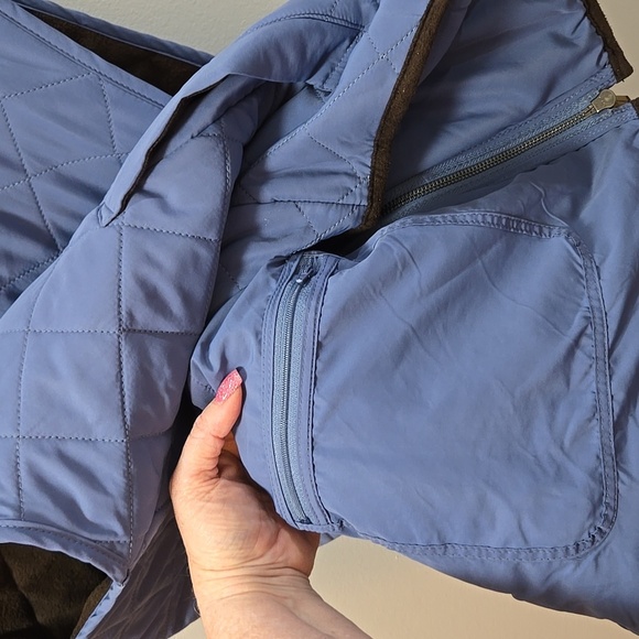 Magaschoni Men's Blue Quilted Vest Zipfront XXL NWT 💙🤎💙🤎 - Picture 7 of 9